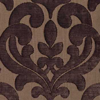 Brown Damask